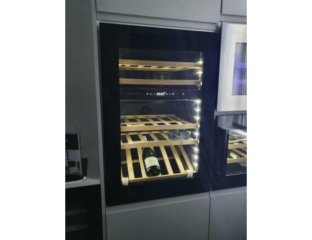 Dunavox Dual Zone Integrated Wine Fridge - 49 Bottle 600mm Black - DAVG-49.116DB.TO