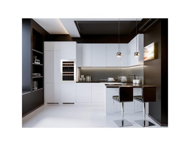 Dunavox Dual Zone Integrated Wine Fridge - 49 Bottle 600mm Black - DAVG-49.116DB.TO