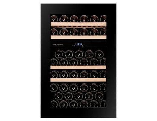 Dunavox Dual Zone Integrated Wine Fridge - 49 Bottle 600mm Black - DAVG-49.116DB.TO