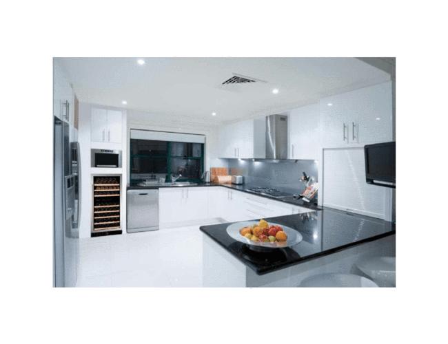 Dunavox Freestanding Wine Cooler - 94 Bottle Dual Zone 600mm Black - DX-94.270DBK