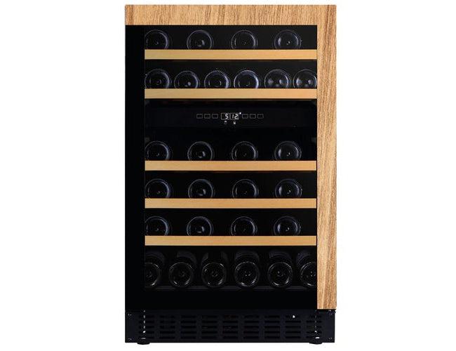 Dunavox Fully Integrated 500mm Wine Cooler - 38 Bottle Dual Zone - DAUF-38.100DOP.TO