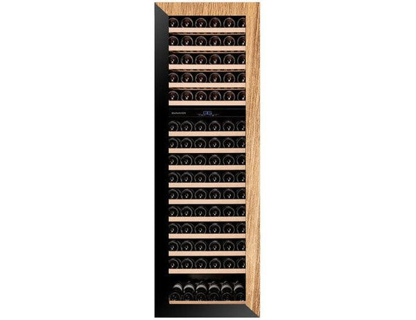 Dunavox Fully Integrated Wine Fridge - Dual Zone 600mm 114 Bottle - DAVG-114.288DOP.TO