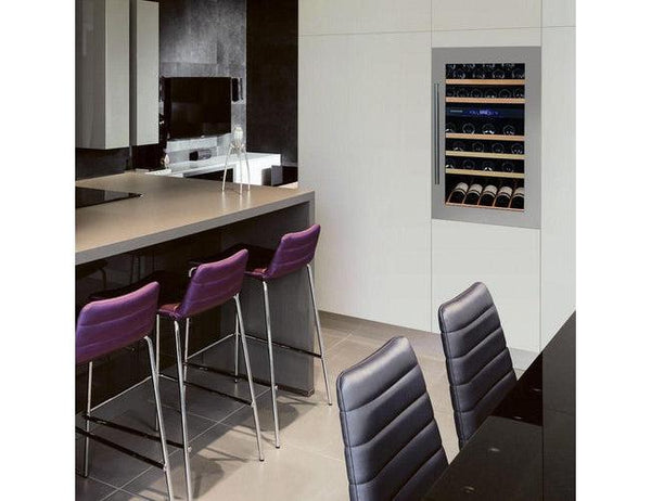 Dunavox Integrated Dual Zone Wine Fridge - 600mm Stainless Steel 52 Bottle - DAVS-49.116DSS