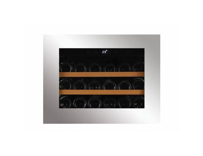 Dunavox Integrated Wine Cooler - 600mm Stainless Steel 18 Bottle - DAVG-18.46SS.TO