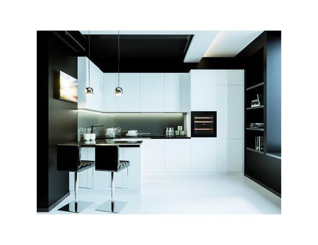 Dunavox Integrated Wine Cooler - Dual Zone 600mm Black 32 Bottle - DAVG-32.80DB.TO