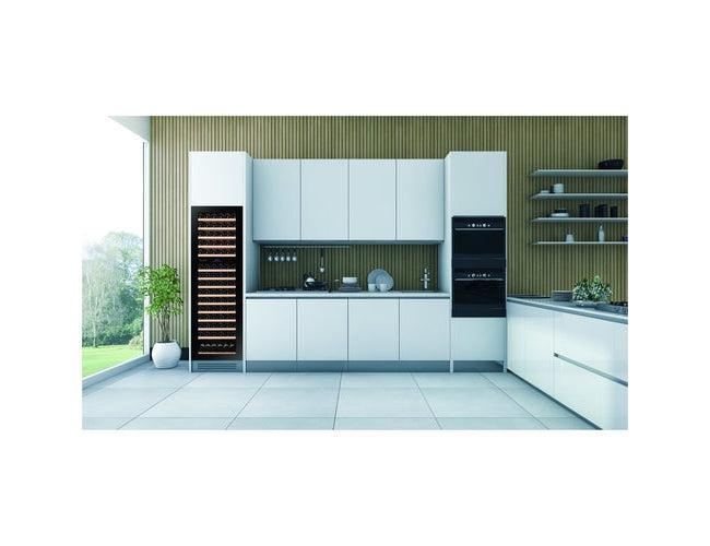 Dunavox Integrated Wine Cooler - Dual Zone 600mm Stainless Steel 114 Bottle - DAVG-114.288DSS.TO