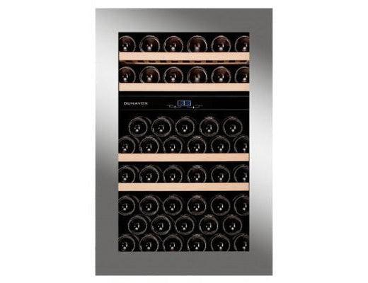 Dunavox Integrated Wine Fridge - Dual Zone 600mm Stainless Steel 49 Bottle - DAVG-49.116DSS.TO