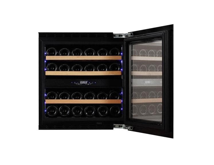 Dunavox Panel Ready Wine Cooler - Dual Zone 600mm 25 Bottle - DAVG-25.63DOP.TO