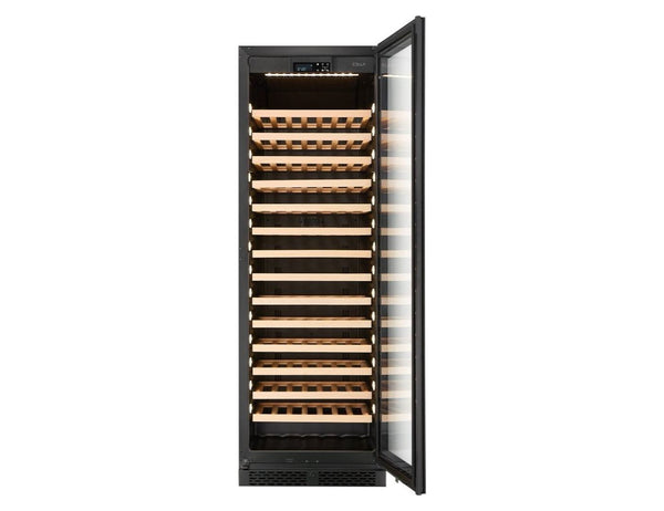 CELLA - 110 bottle Single Zone Wine Cooler - FWS122S-BLACK