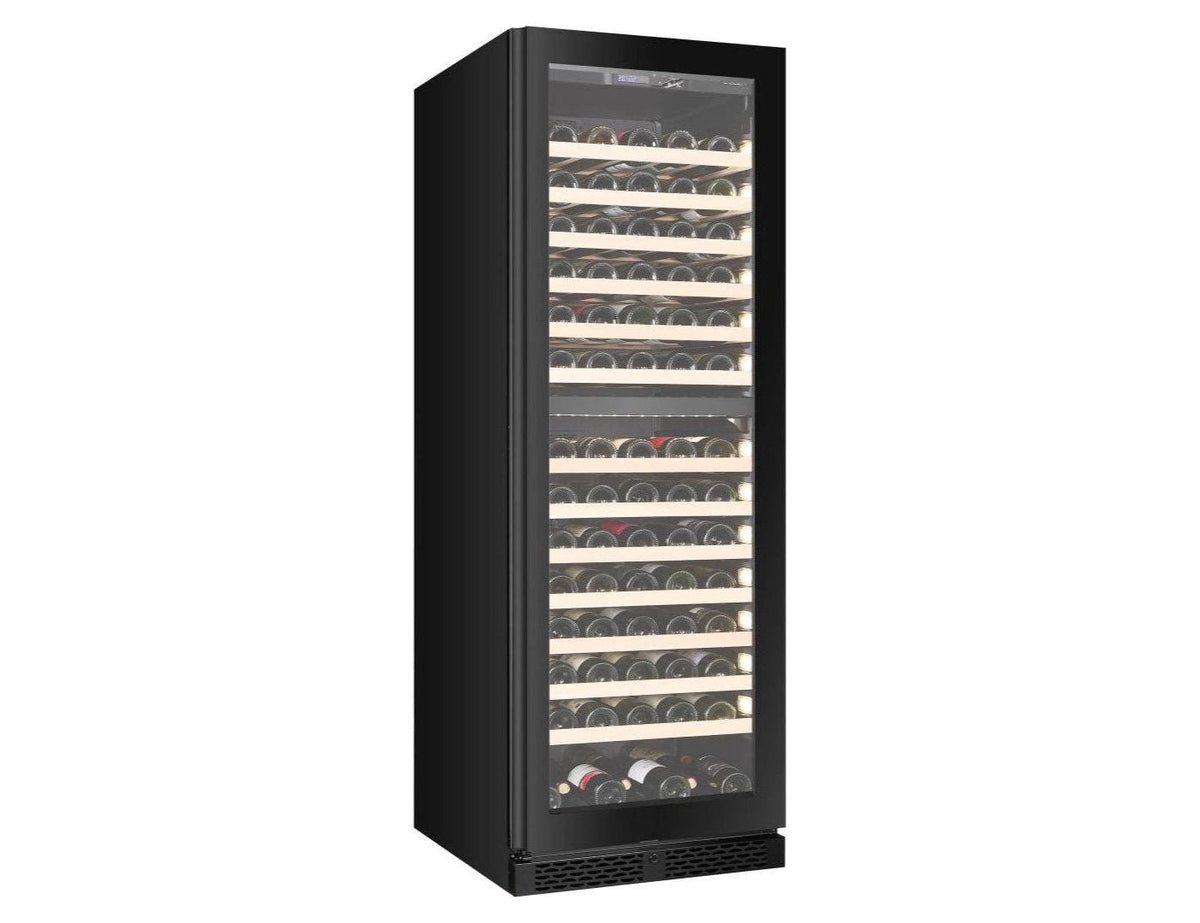 CELLA - 154 bottle Dual Zone Wine Cooler - FWS154D-BLACK