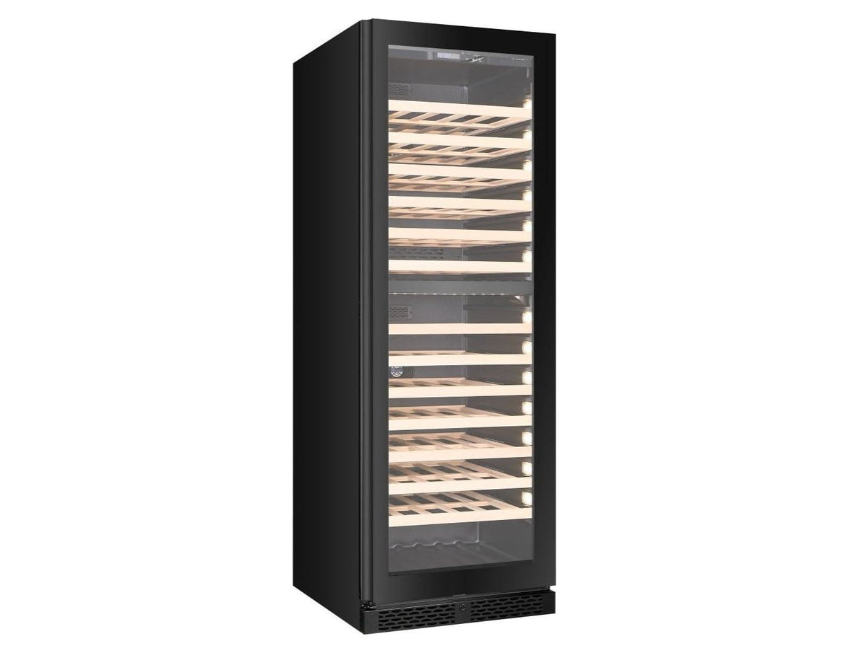 CELLA - 154 bottle Dual Zone Wine Cooler - FWS154D-BLACK