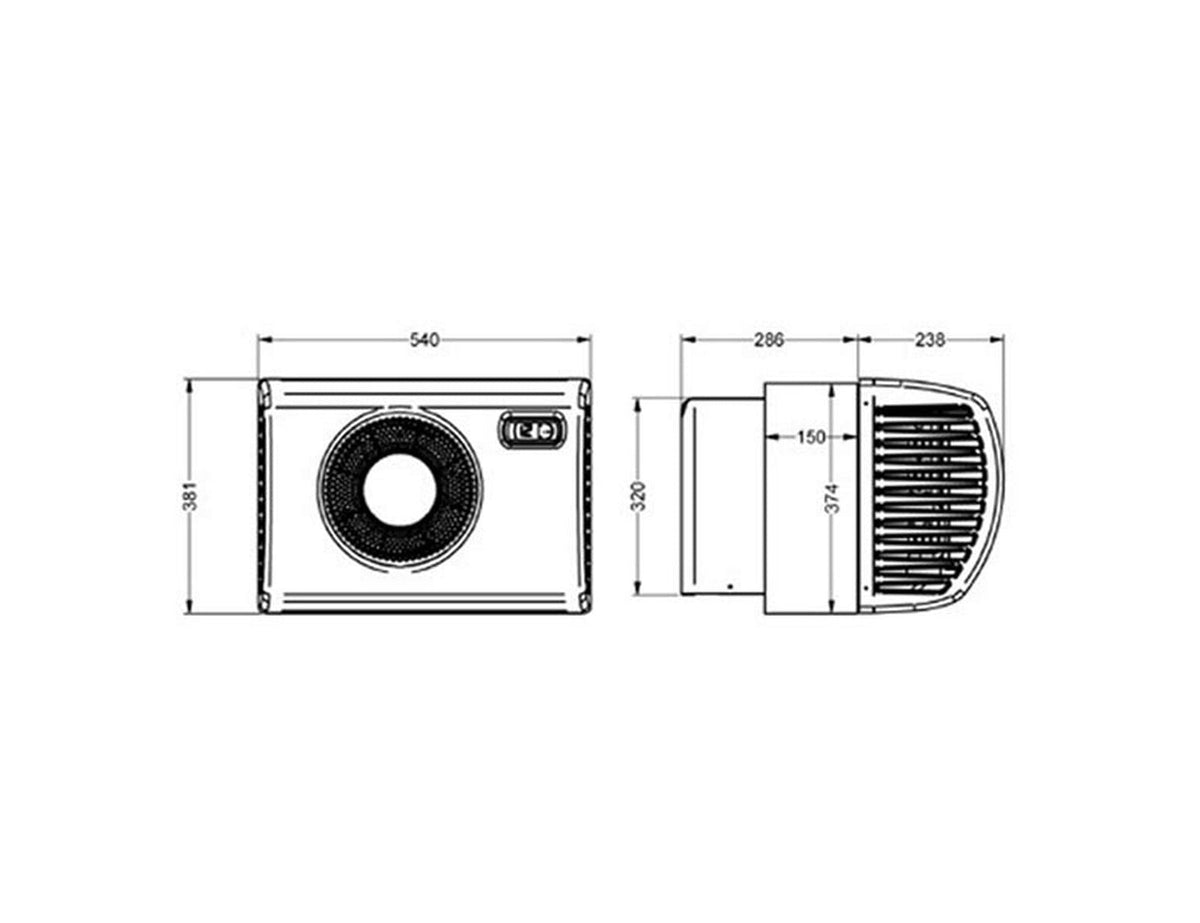 Fondis Wine Cellar Cooling Unit - Wine Master C25