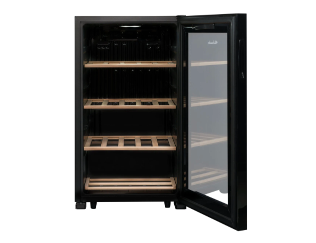 La Sommelière Freestanding Black Wine Fridge - 480mm 36 Bottle - LS36BLACK