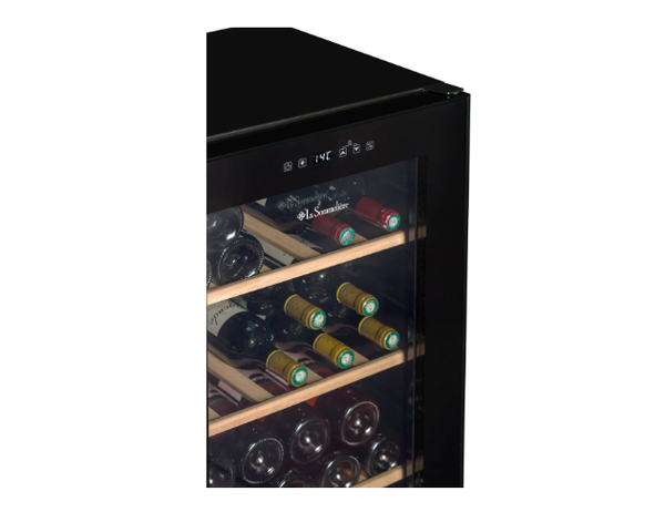 La Sommelière Freestanding Black Wine Fridge - 480mm 36 Bottle - LS36BLACK