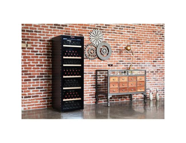 La Sommeliere Freestanding Wine Fridge - 595mm Black - CTV249