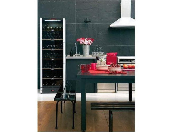 La Sommelière Freestanding Wine Fridge - Multi Zone 600mm Stainless Steel - VIP185