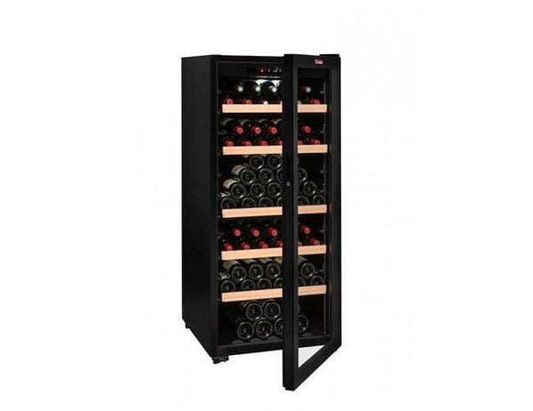 La Sommeliere Wine Cabinet - 600mm Black - CTV178