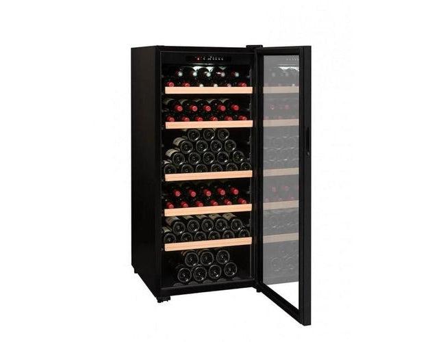 La Sommeliere Wine Cabinet - 600mm Black - CTV178