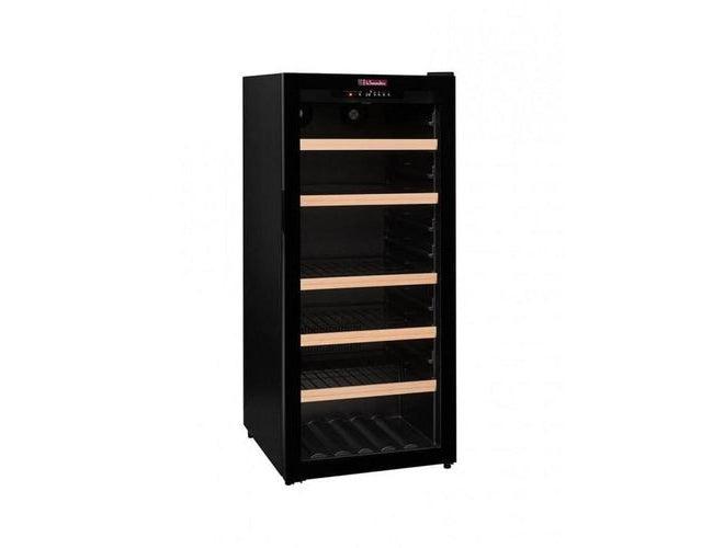 La Sommeliere Wine Cabinet - 600mm Black - CTV178