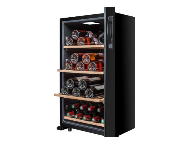 La Sommelière Wine Cooler - 480mm Black - LS52BLACK