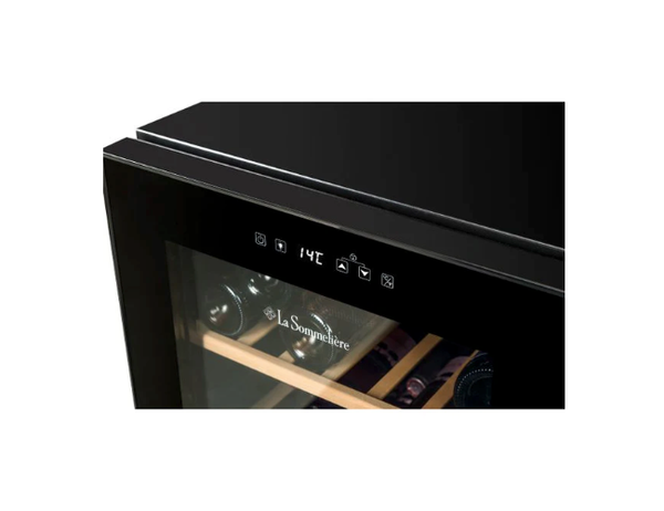 La Sommelière Wine Cooler - 480mm Black - LS52BLACK