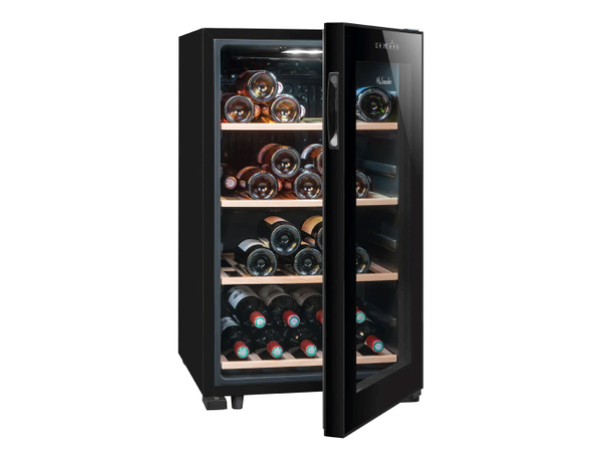 La Sommelière Wine Cooler - 480mm Black - LS52BLACK