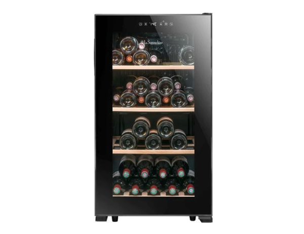 La Sommelière Wine Cooler - 480mm Black - LS52BLACK