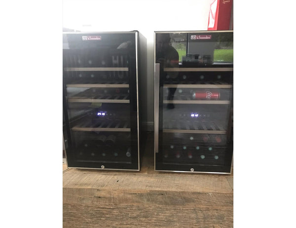 La Sommelière Wine Cooler - Dual Zone 480mm Black - ECS50.2Z