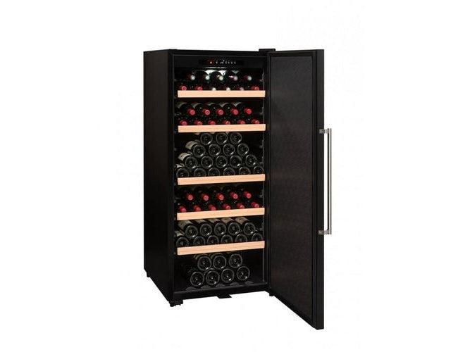 La Sommeliere Wine Fridge Cabinet - 600mm Black - CTP177