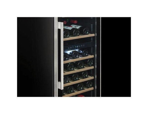 La Sommelière Wine Fridge - Dual Zone 480mm Black - ECS80.2Z