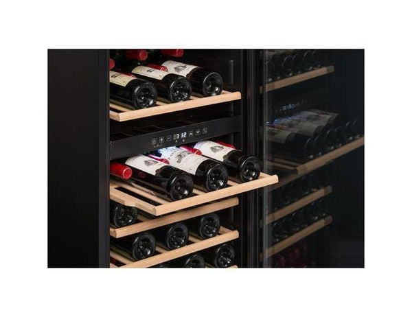 La Sommelière Wine Fridge - Dual Zone 480mm Black - ECS80.2Z