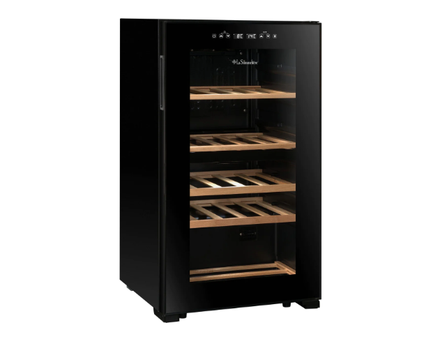 La Sommelière Wine Fridge - Dual Zone Black - SLS32DZBLACK