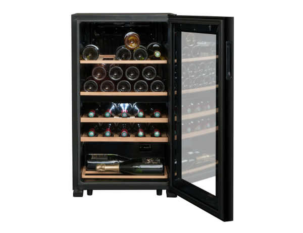 La Sommelière Wine Fridge - Dual Zone Black - SLS32DZBLACK