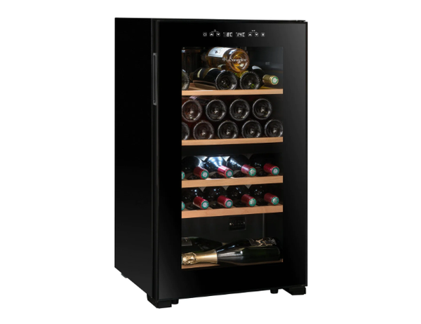 La Sommelière Wine Fridge - Dual Zone Black - SLS32DZBLACK