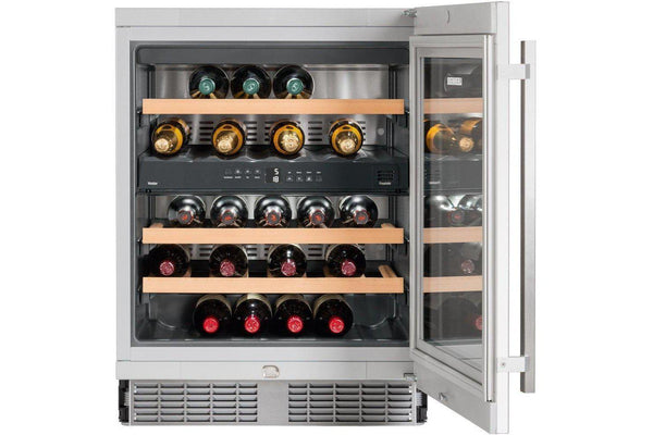 Liebherr Dual Zone Wine Cooler - 600mm Stainless Steel - UWTes 1672 Vinidor