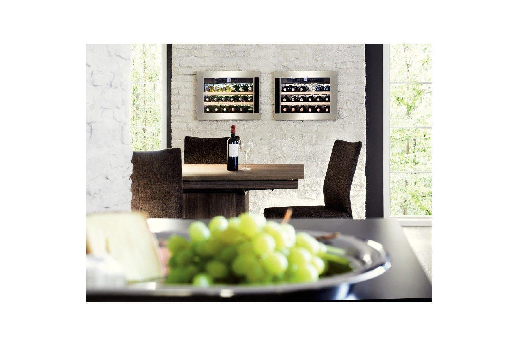 Liebherr Integrated Stainless Steel Wine Fridge - WKEes 553 GrandCru