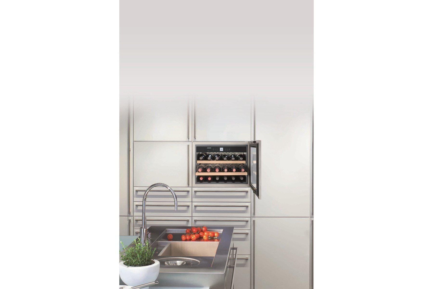 Liebherr Integrated Stainless Steel Wine Fridge - WKEes 553 GrandCru