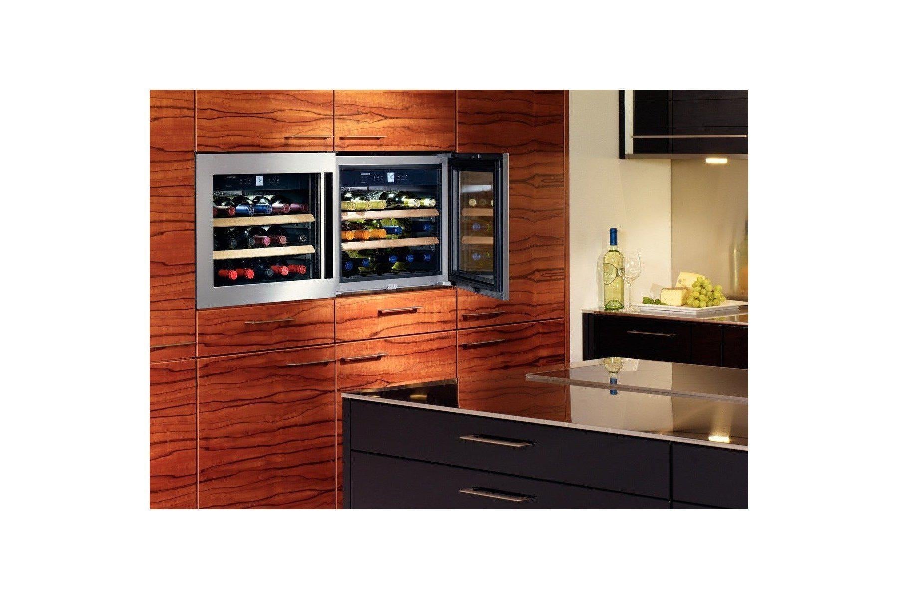 Liebherr Integrated Stainless Steel Wine Fridge - WKEes 553 GrandCru