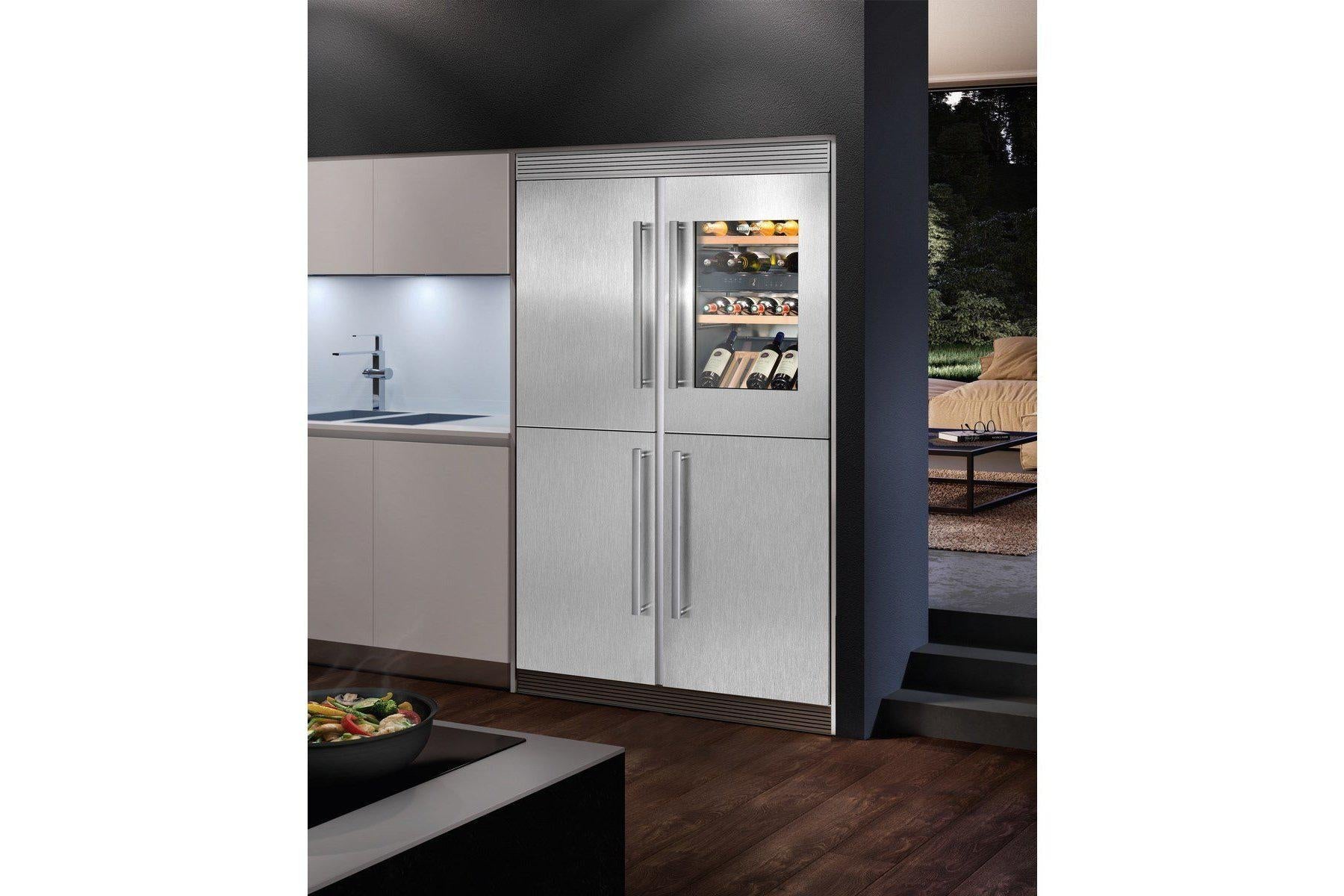 Liebherr Integrated Wine Fridge Dual Zone 600mm Stainless Steel