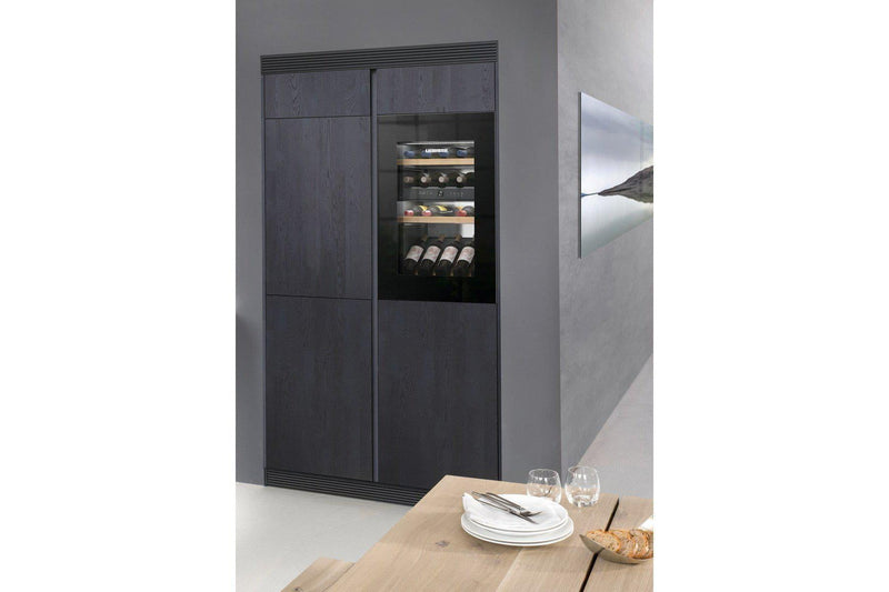 Liebherr Wine Cooler - Dual Zone 600mm Black - EWTgb 1683 Vinidor