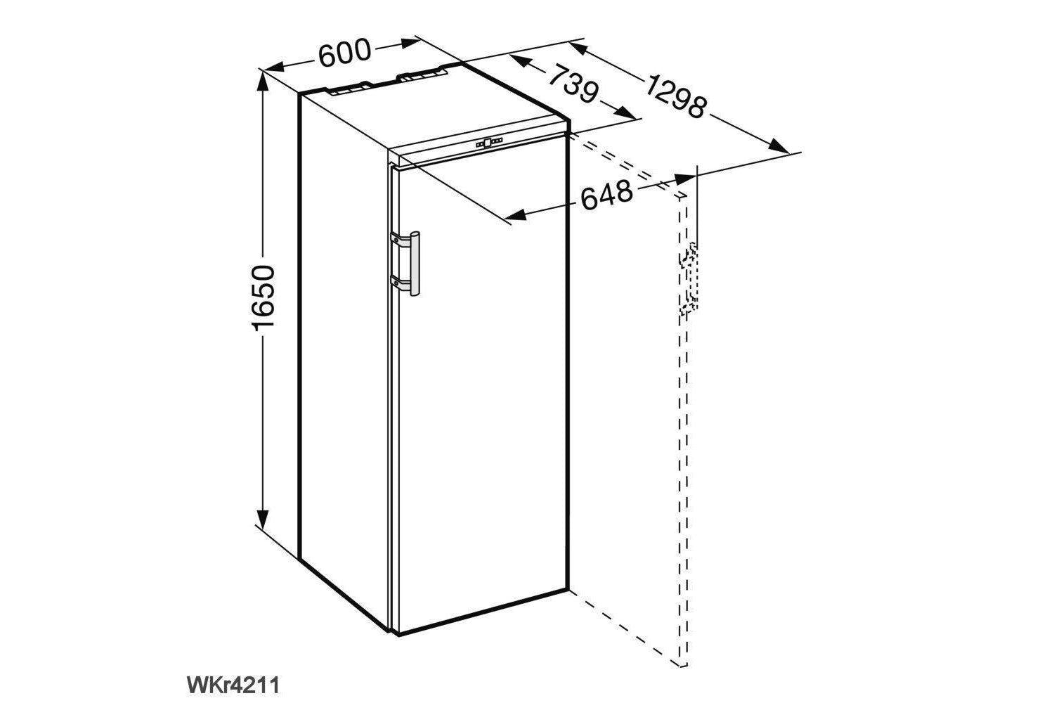 Liebherr Wine Fridge Cabinet - 600mm - WKr 4211