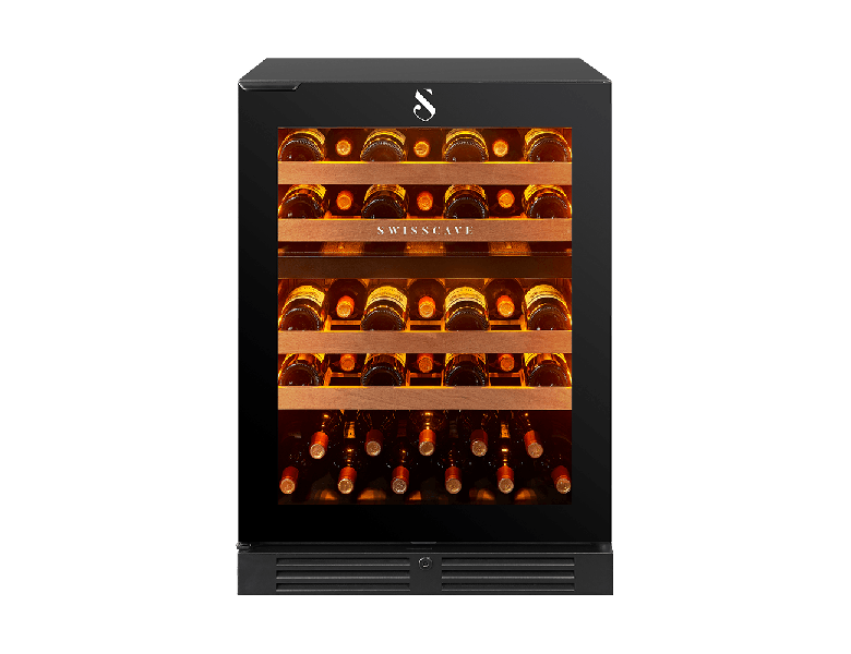 SWISSCAVE - Premium Edition Built in Dual Zone Wine Cooler WLU-160DF