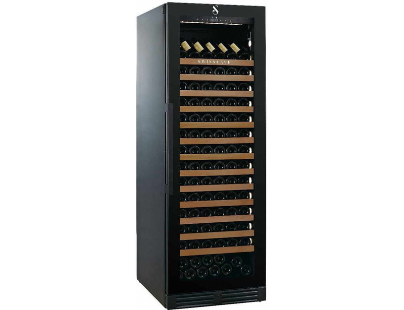 Swisscave Built In Tall Wine Fridge - 600mm Black - WLB460F-MIX