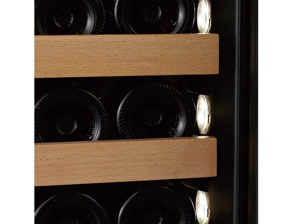 Swisscave Built In Tall Wine Fridge - 600mm Black - WLB460F-MIX