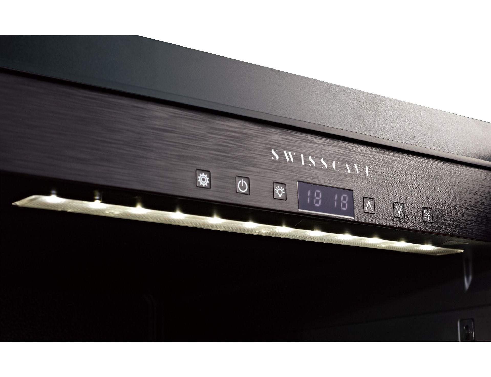 Swisscave Built In Wine Cooler - 600mm Black - WLB460F-HU-MIX