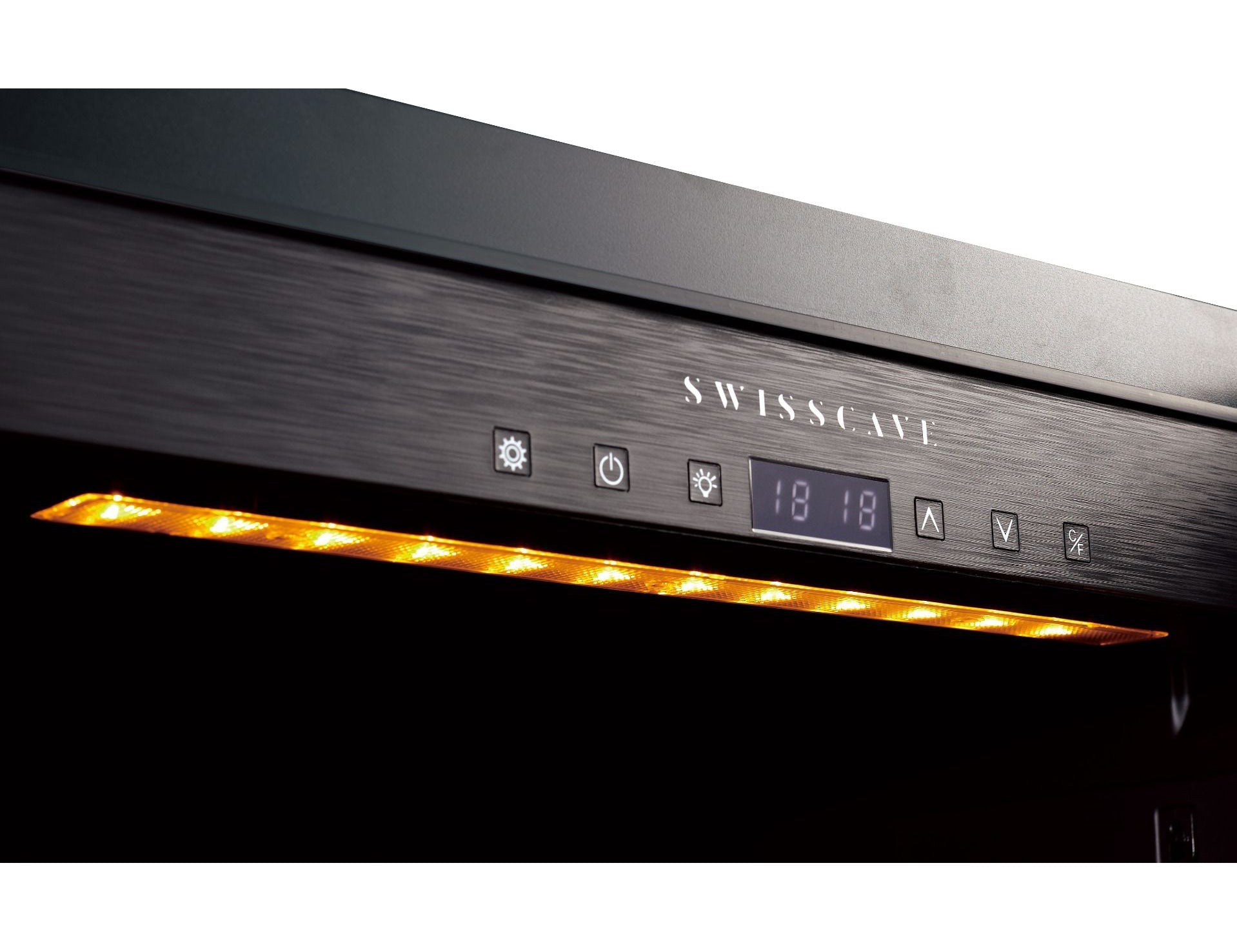 Swisscave Built In Wine Cooler - 600mm Black - WLB460F-HU-MIX