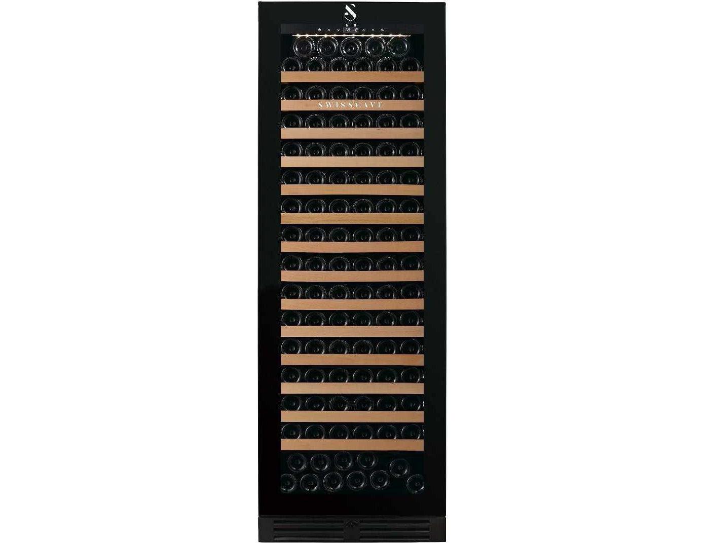Swisscave Built In Wine Cooler - 600mm Black - WLB460F-HU-MIX