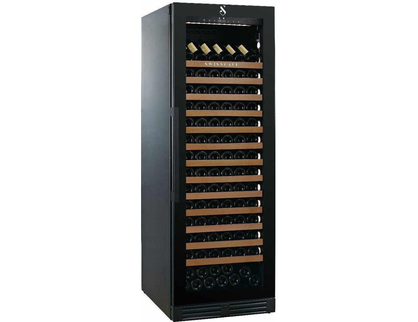 Swisscave Built In Wine Cooler - 600mm Black - WLB460F-HU-MIX