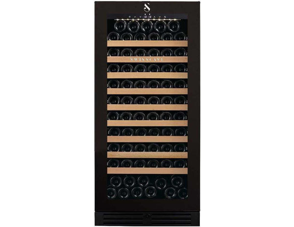 Swisscave Freestanding Black Wine Cooler - 600mm - WLB360F-MIX