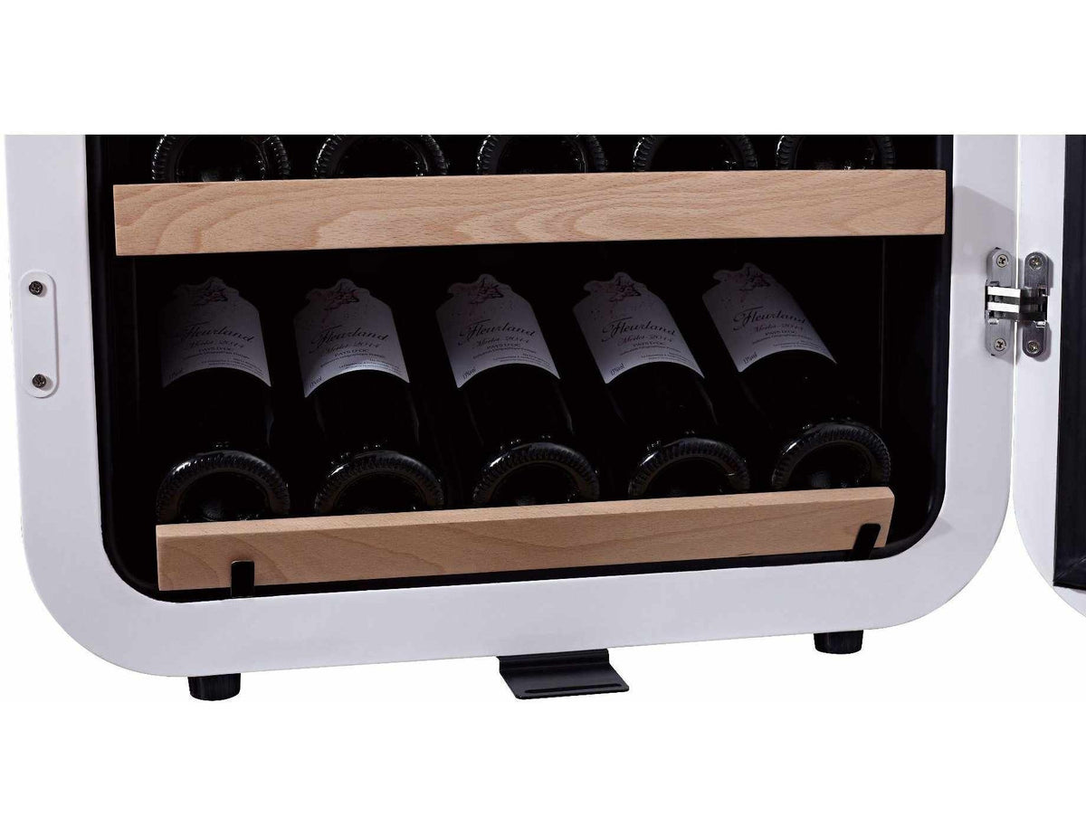 Swisscave Freestanding Small Wine Cooler - 540mm Black, White, Red - WL120F